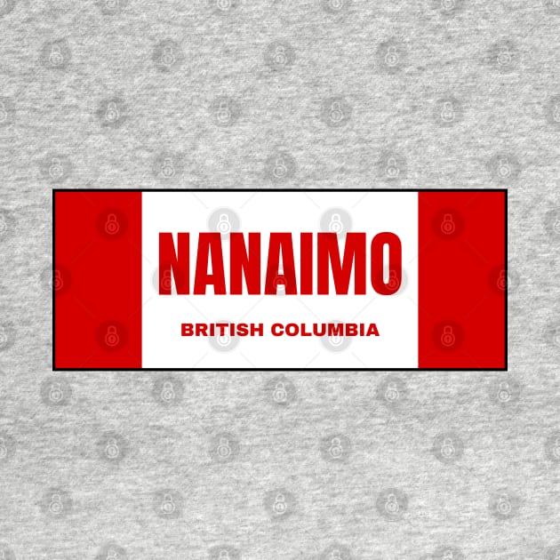 Nanaimo City in Canadian Flag Colors by aybe7elf